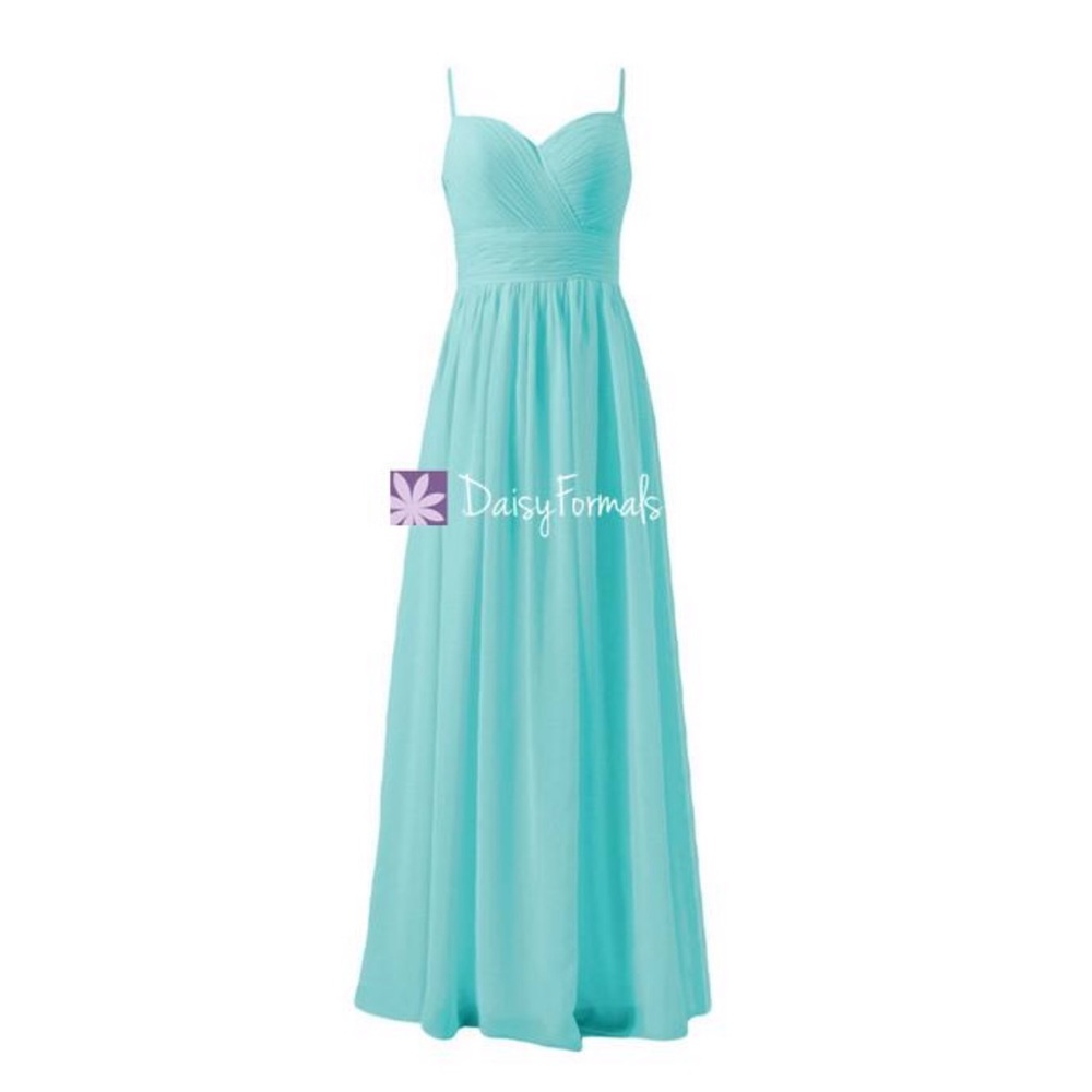 Turquoise Bridesmaid/Prom dress